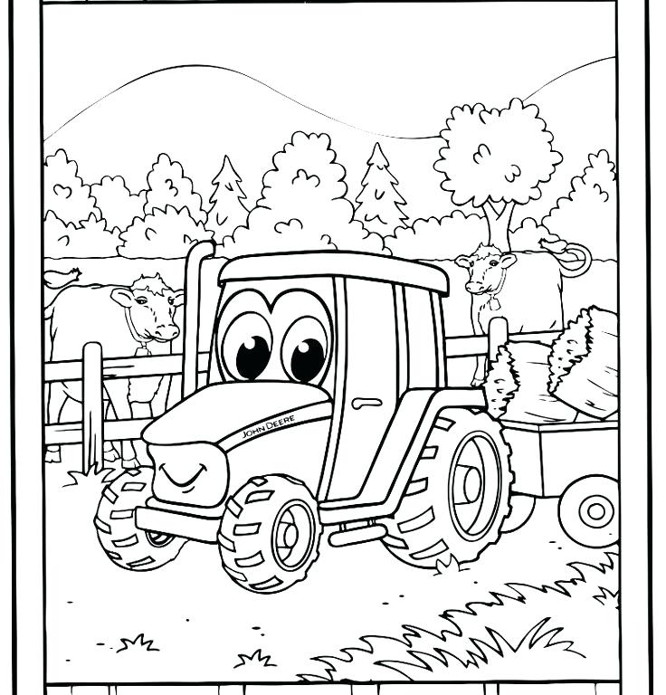 736x768 Coloring Pages Of Tractors John Coloring Pages Free Coloring Pages