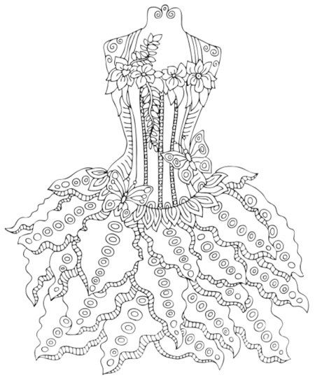 450x543 Best Fashion Coloring Clothing Accessories Images