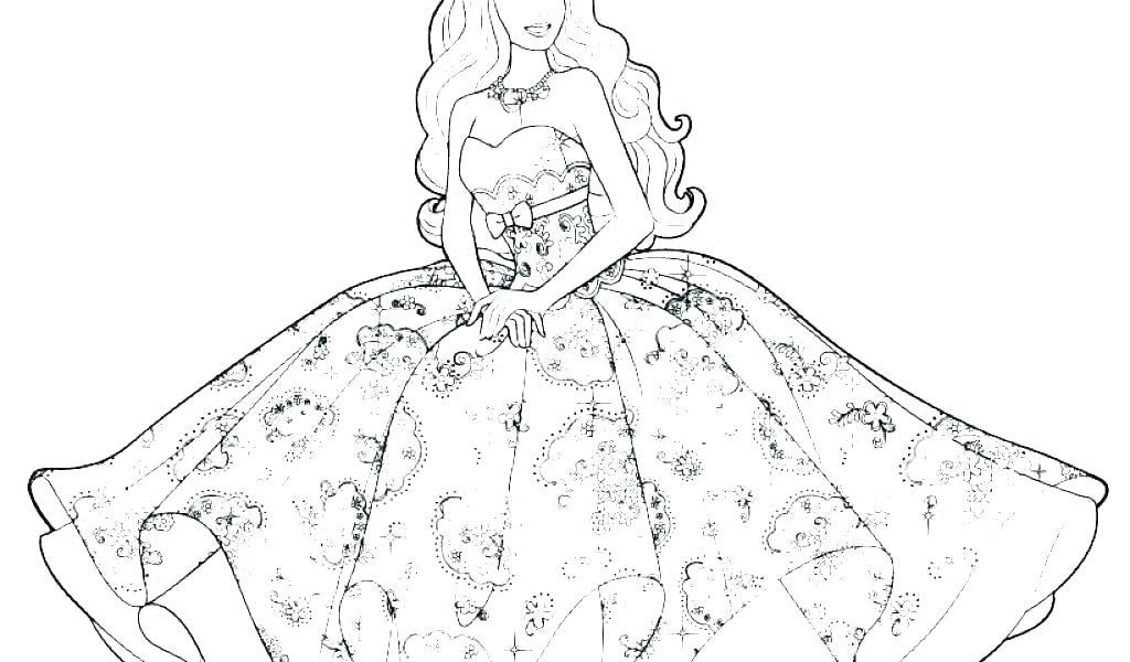 1024x600 Fashion Coloring Pages Fashion Coloring Page Barbie Fashion
