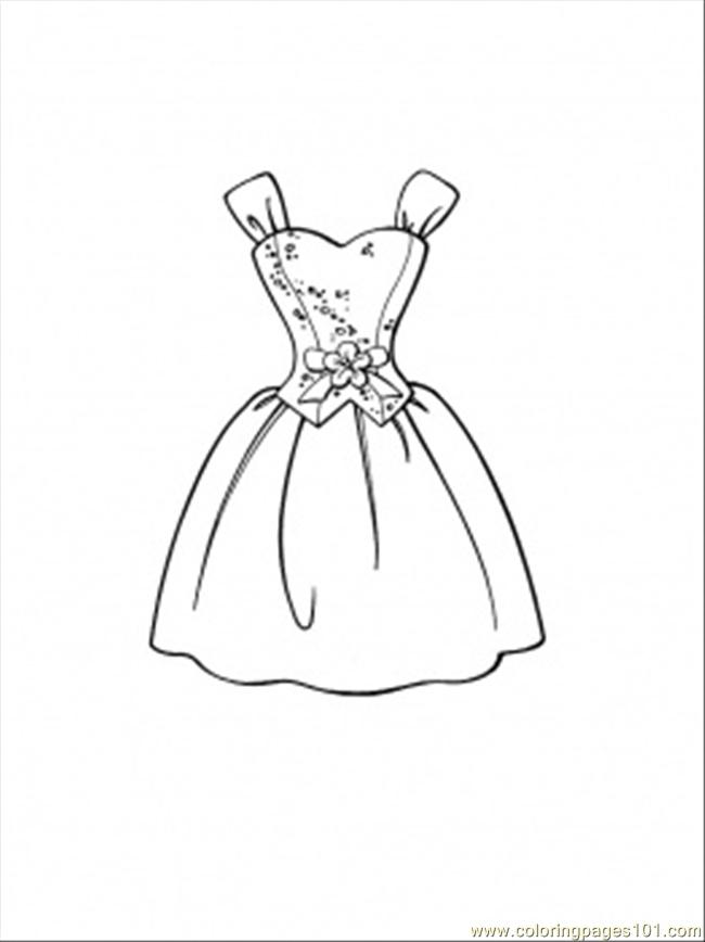 650x868 Fashion Show Coloring Page
