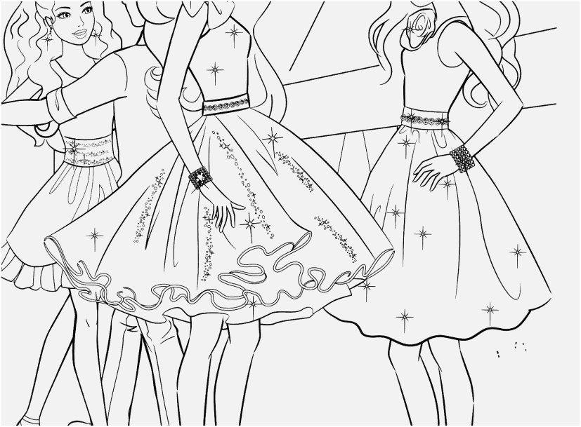 827x609 Fashion Coloring Pages Shoot Barbie And Friends Coloring Pages