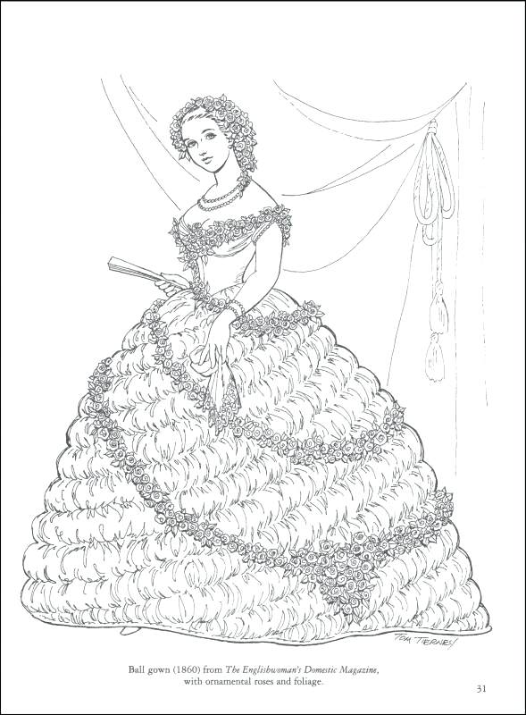 589x800 Fashion Coloring Book For Adults