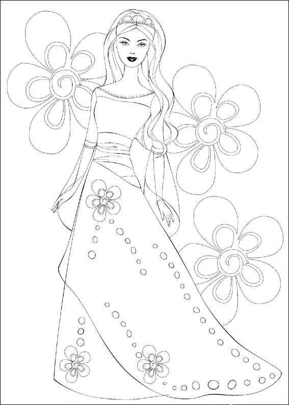 567x794 Fashion Coloring Pages Fashion Coloring Pages Barbie
