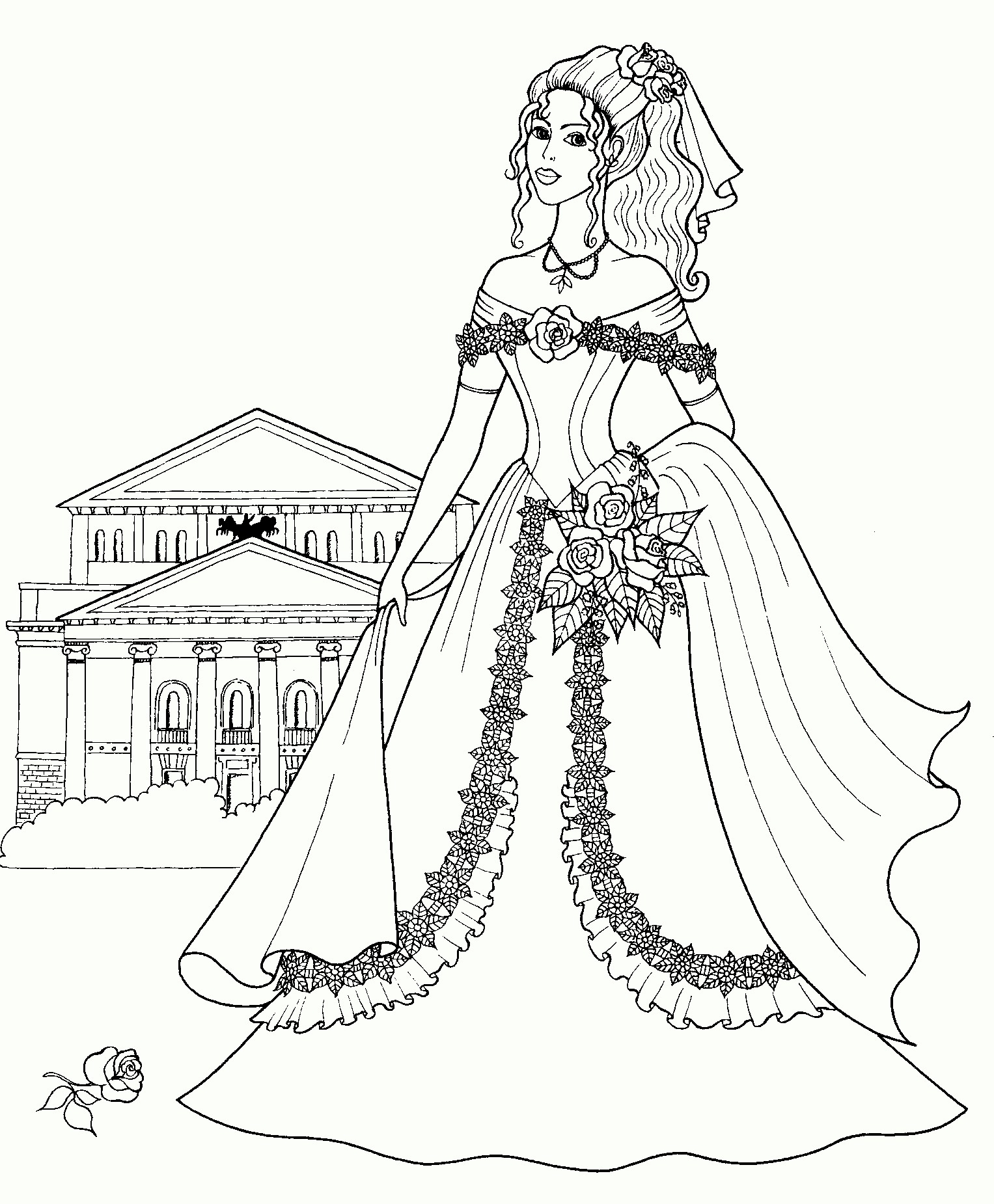 1527x1851 Coloring Pages For Girls Fashion Gallery Coloring For Kids