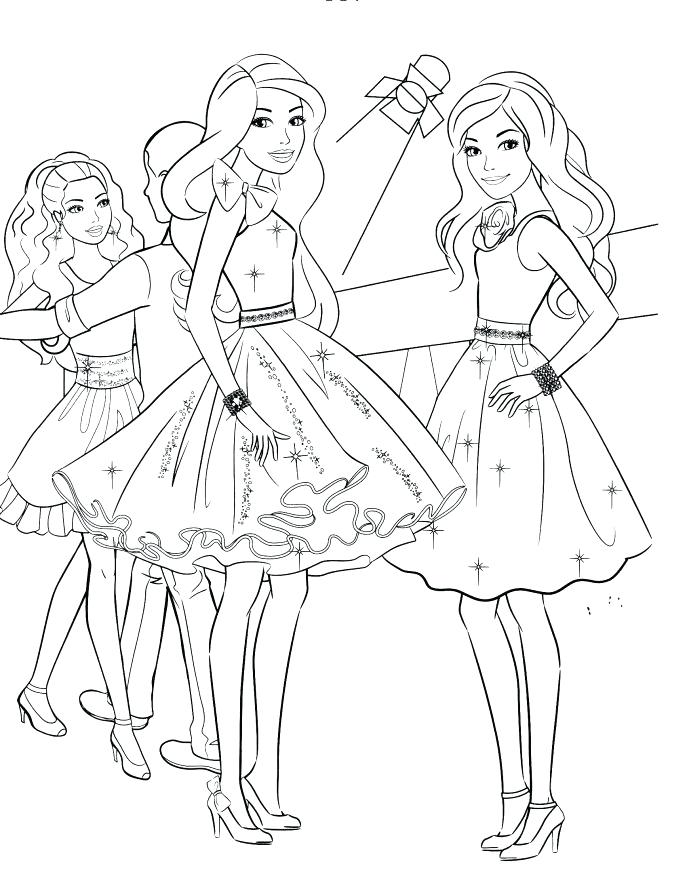 687x889 Old Fashion Barbie Coloring Pages Printable Coloring Coloring New