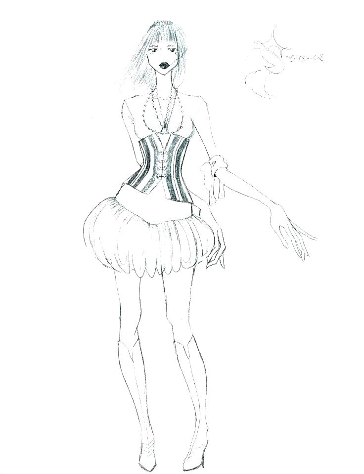 736x960 Fashion Coloring Pages To Print Coloring Pages Barbie Fashion