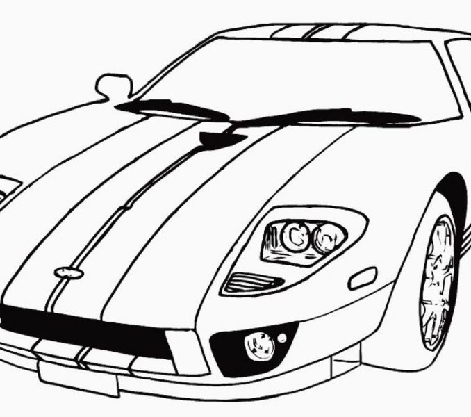 678x600 Colouring In Pictures Of Cars Fast Car Coloring Page Coloring Book