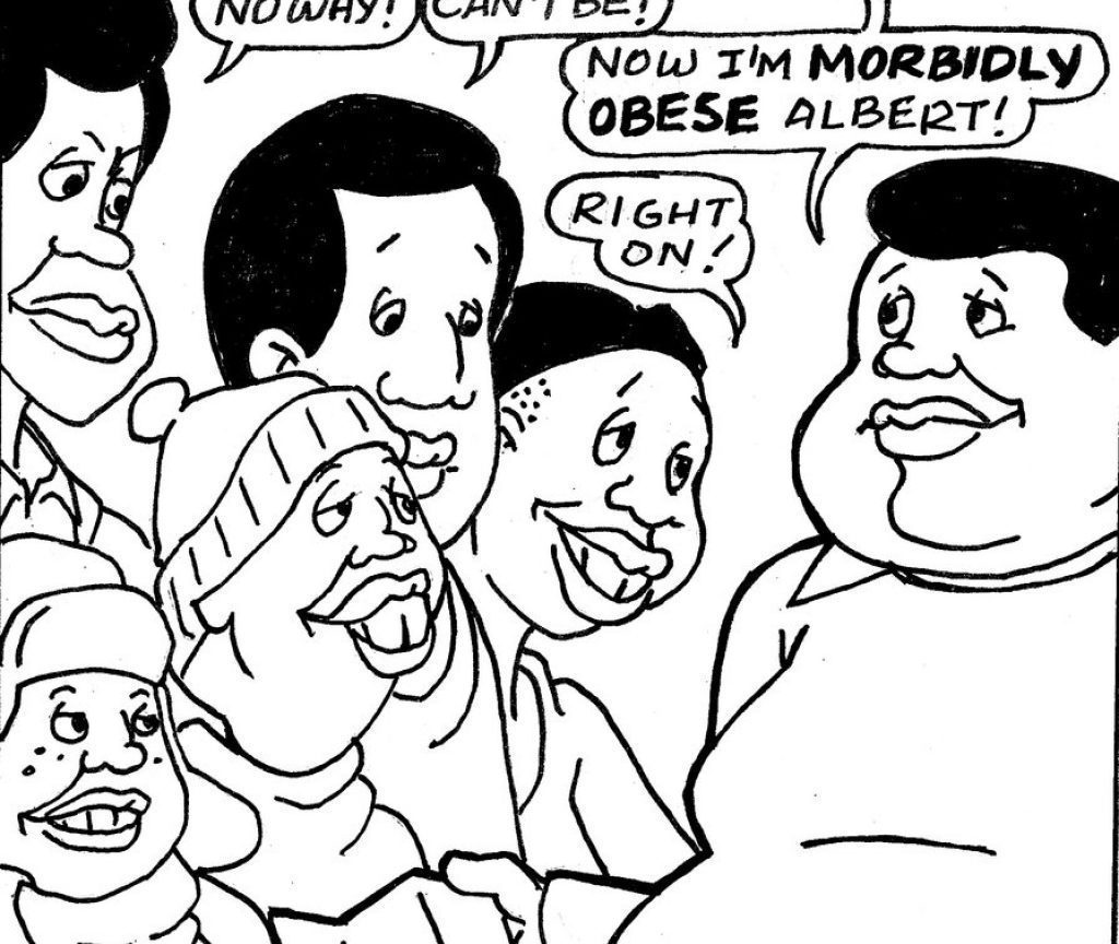 1024x864 Fat Albert Coloring Pages