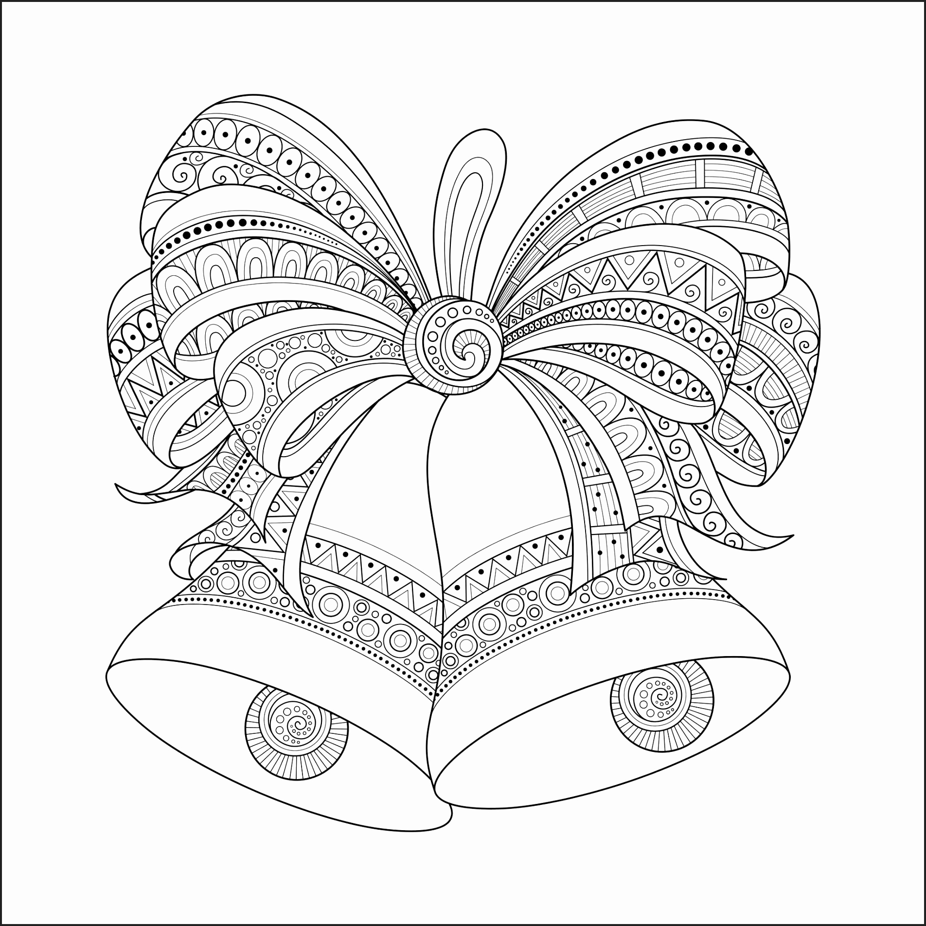 1904x1904 Free Christmas Coloring Pictures