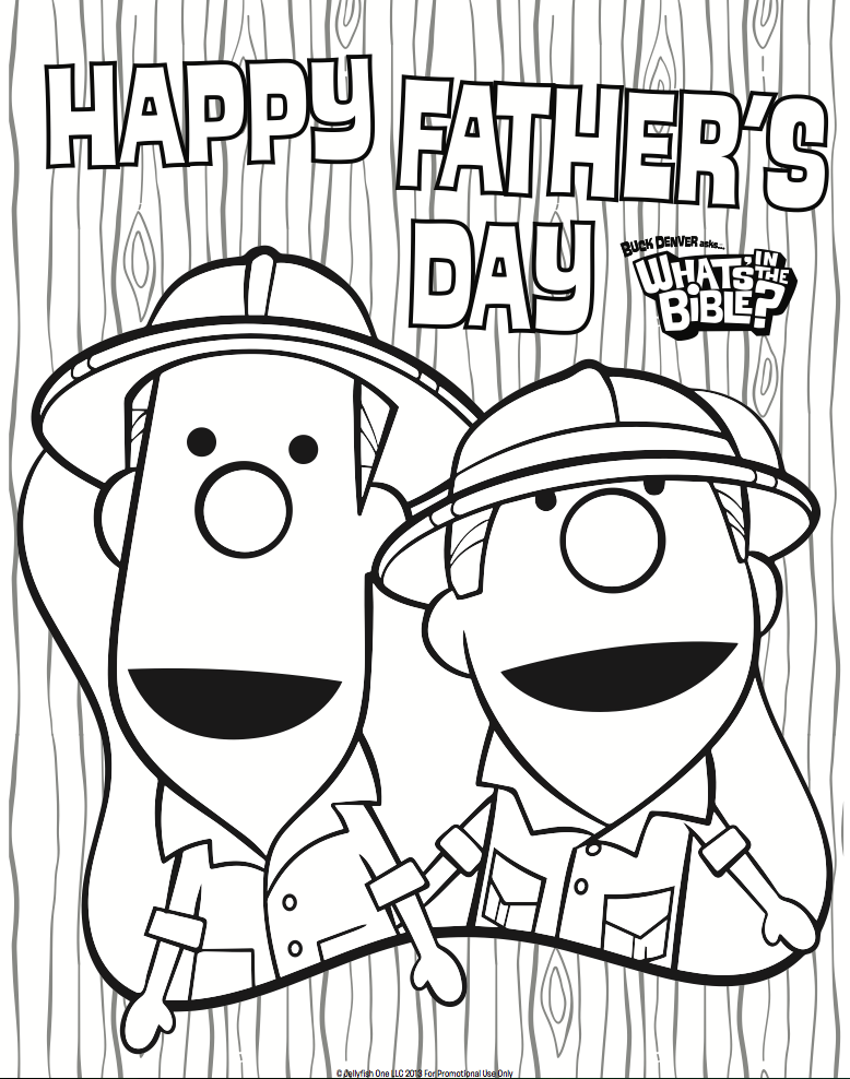 778x988 Father's Day Coloring Page