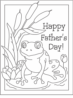 250x333 Father's Day Coloring Cards