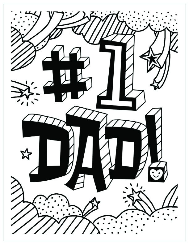 612x792 Fathers Day Coloring Pages