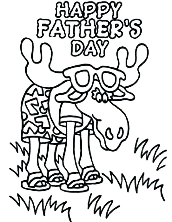 600x773 Fathers Day Coloring Pages Printable Awesome Fathers Day Coloring