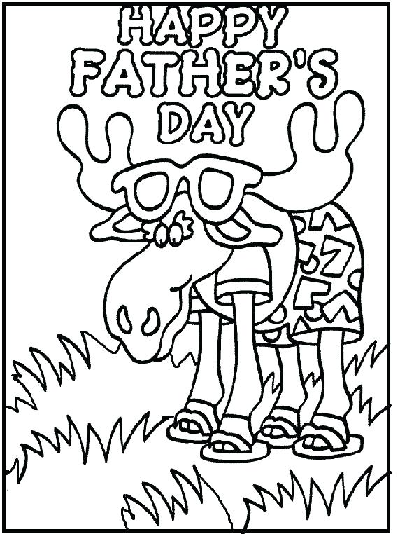 592x762 Printable Fathers Day Coloring Pages Free Fathers Day Coloring
