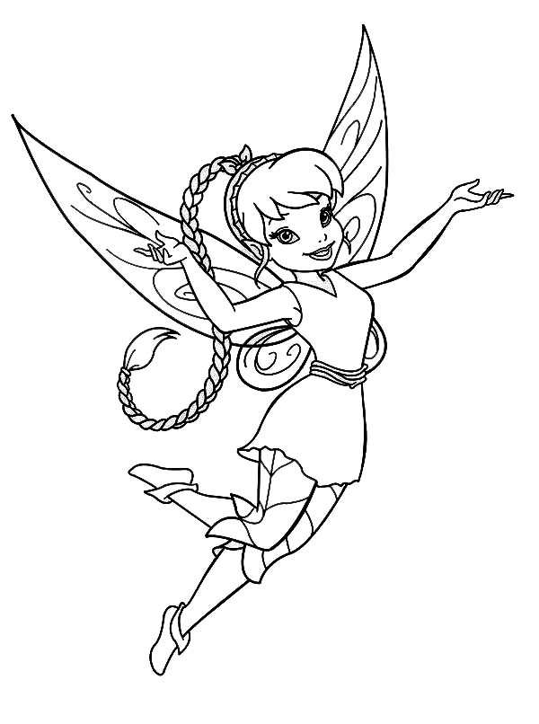 600x806 Fawn Coloring Pages Disney Fairy Fawn In Pixie Coloring Page