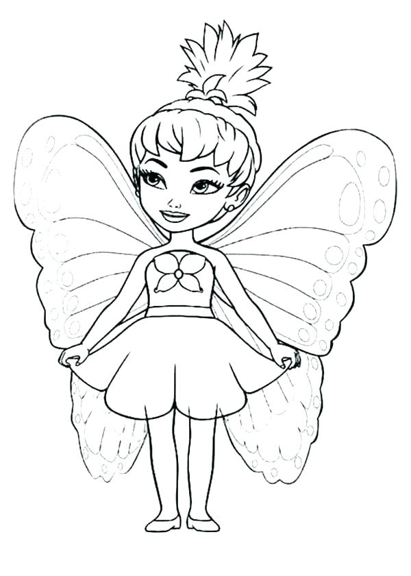 600x840 Fawn Fairy Coloring Pages Medium Size Of Coloring Pages For Kids
