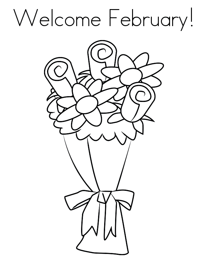 685x857 Free Printable February Coloring Pages