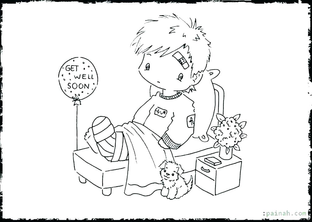 1024x728 Get Well Printable Coloring Pages Deepart