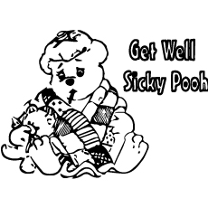 230x230 Top Free Printable Get Well Soon Coloring Pages Online
