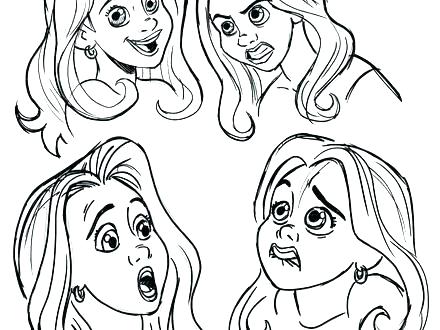 440x330 Emotions Coloring Pages Emotions Coloring Pages Feeling Coloring