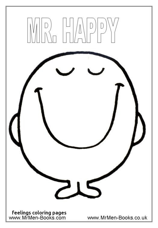 525x758 Feelings Coloring Pages