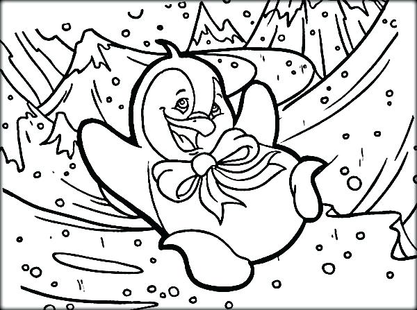 600x447 Happy Feet Coloring Pages Free Printable Happy Feet Coloring Pages