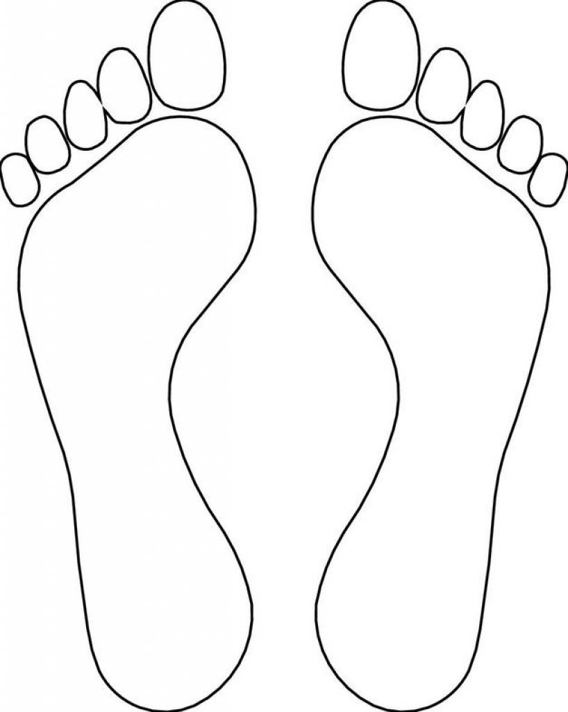 818x1024 Foot Coloring Page Feet Pages Inside Bloodbrothers Me