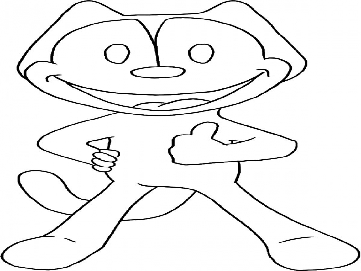 1152x864 Felix The Cat Coloring Pages Outline