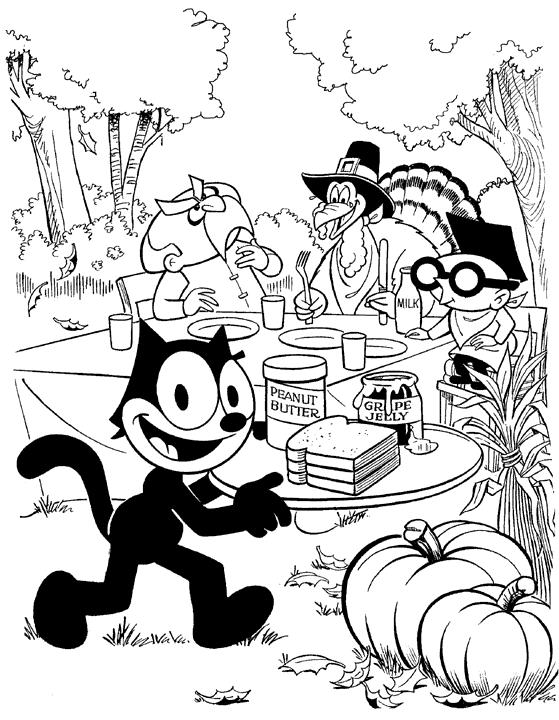 559x720 Felix The Cat Coloring Page