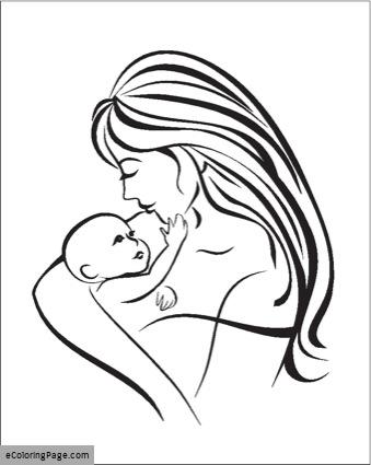 339x425 Madre Printable Coloring Pages