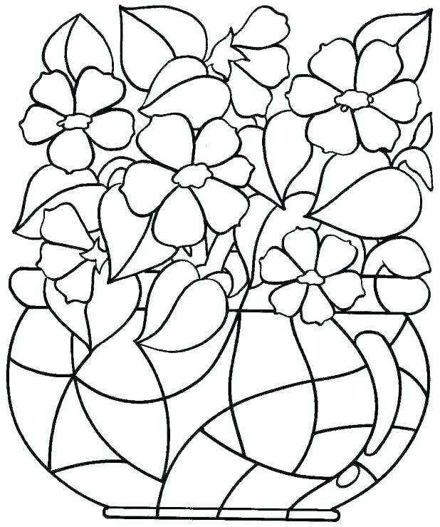618x739 Free Printable Coloring Pages Of Flowers Coloring Pages Of Flowers