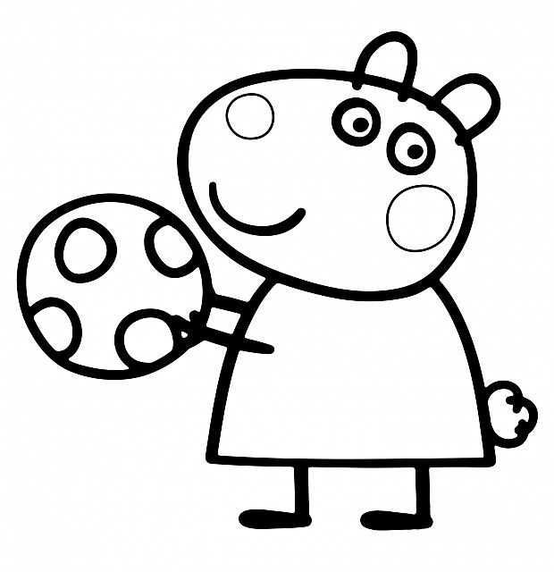 620x640 Peppa Pig Coloring Pages And Sheets