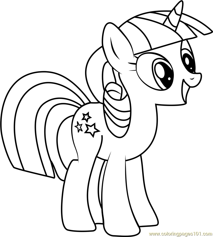 719x800 Twilight Velvet Coloring Page