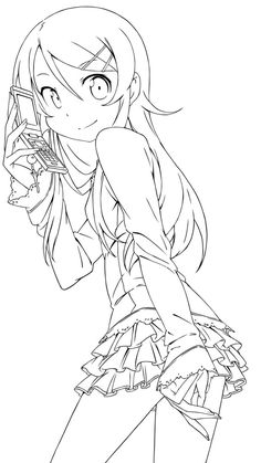 236x419 Anime Girl Coloring Nice Stunning Coloring Pages Cute Images