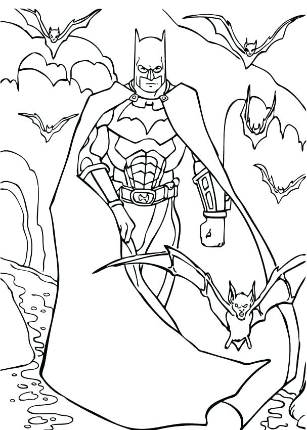 607x850 Female Coloring Pages Free Printable Superhero Coloring Pages