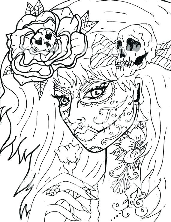 570x738 Printable Girl Coloring Pages Girl Pictures To Print Girl Coloring