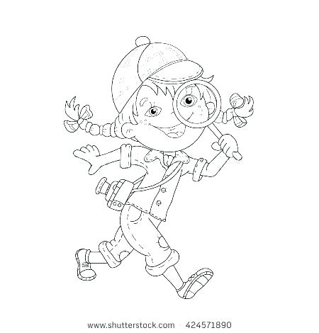 450x470 Cute Girl Leprechaun Coloring Pages Gold Rush A Happy Book Page