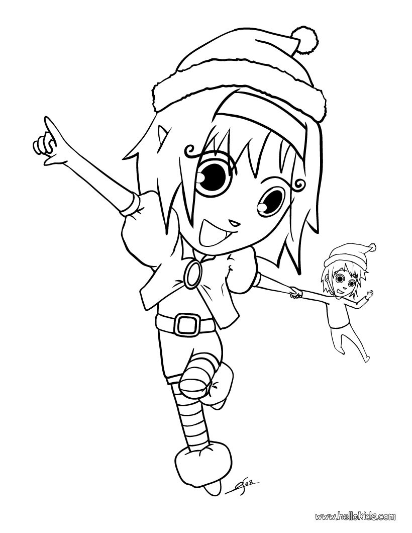 820x1060 Girl Leprechaun Coloring Pages