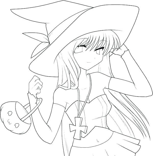 600x611 Cute Girl Coloring Pages