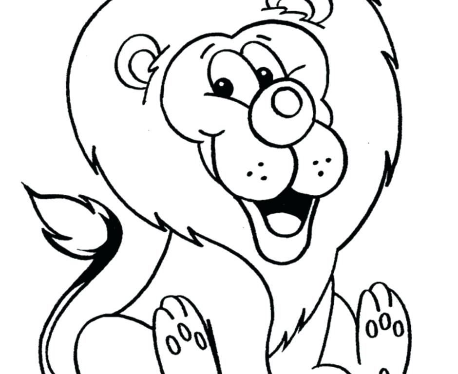 940x768 Coloring Page Lion Lion Coloring Pages Female Lion Coloring Page