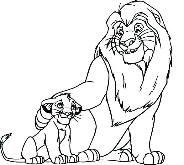 587x526 Coloring Pages Lions Lion Coloring Sheets Female Lion Coloring