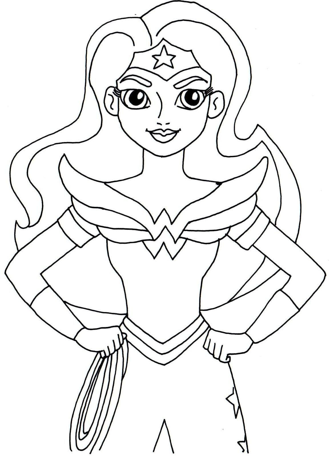 1159x1594 Female Superhero Coloring Pages Targer Golden Dragon Co Free