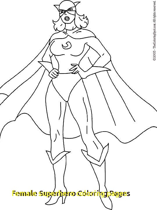 540x720 Female Superhero Coloring Pages With Female Superhero Coloring