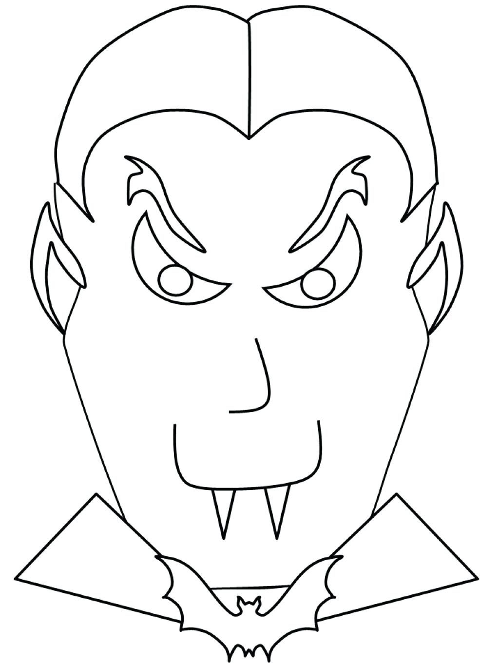 1024x1366 Coloring Pages Vampire Coloring Pages Free Printable For Kids