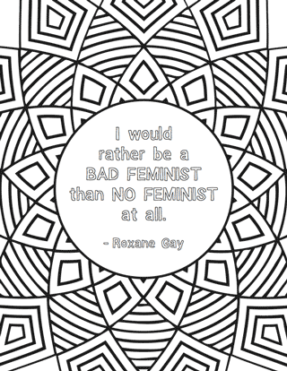 320x414 Free Printables Feminist Colouring Pages Vuxenpyssel