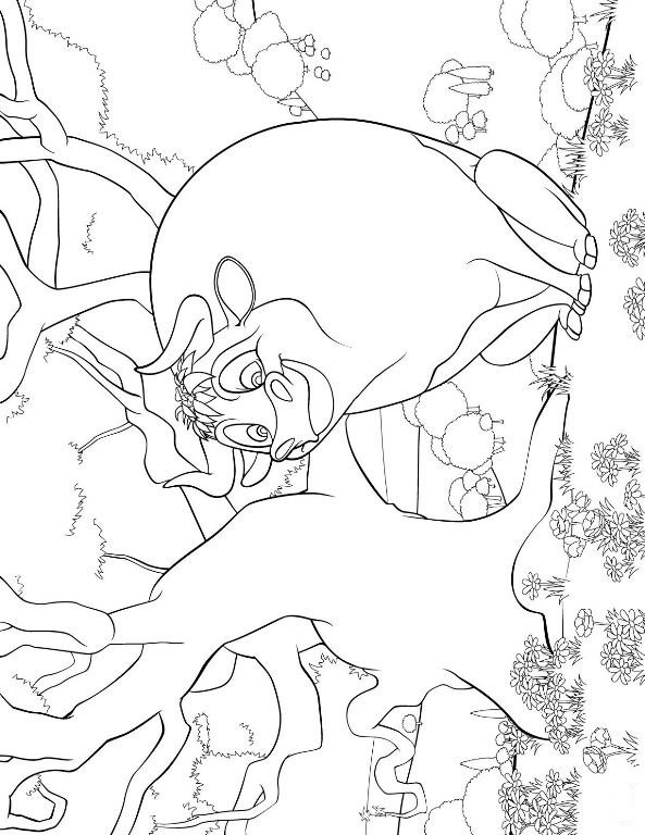 593x768 Kids N Coloring Pages Of Ferdiand