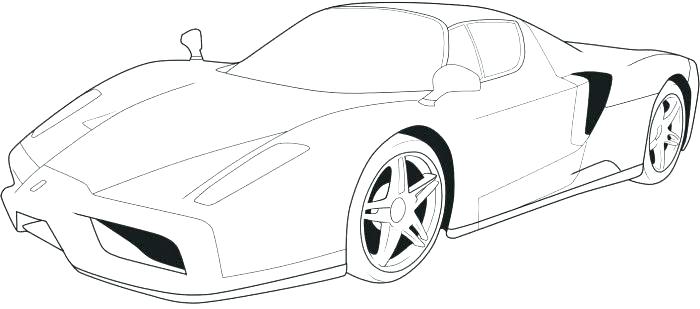700x309 Ferrari Coloring Pages