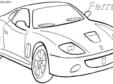 440x330 Ferrari Coloring Pages Coloring Pages Cars Car To Download