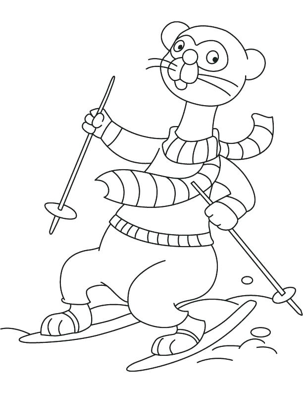 612x792 Ferret Coloring Ferret Coloring Pages Click To See Printable
