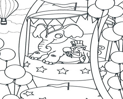 Ferris Wheel Coloring Page at GetDrawings | Free download